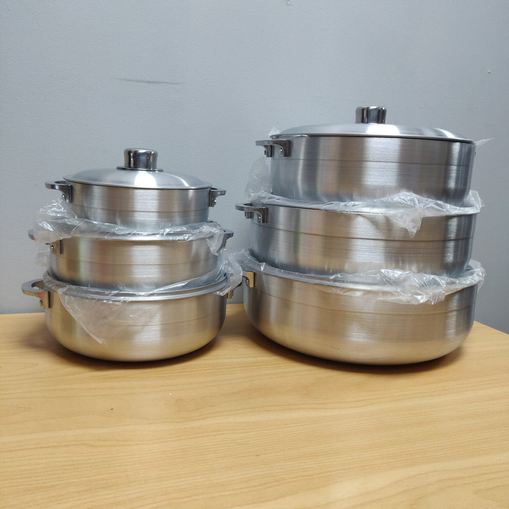 Aluminium pots