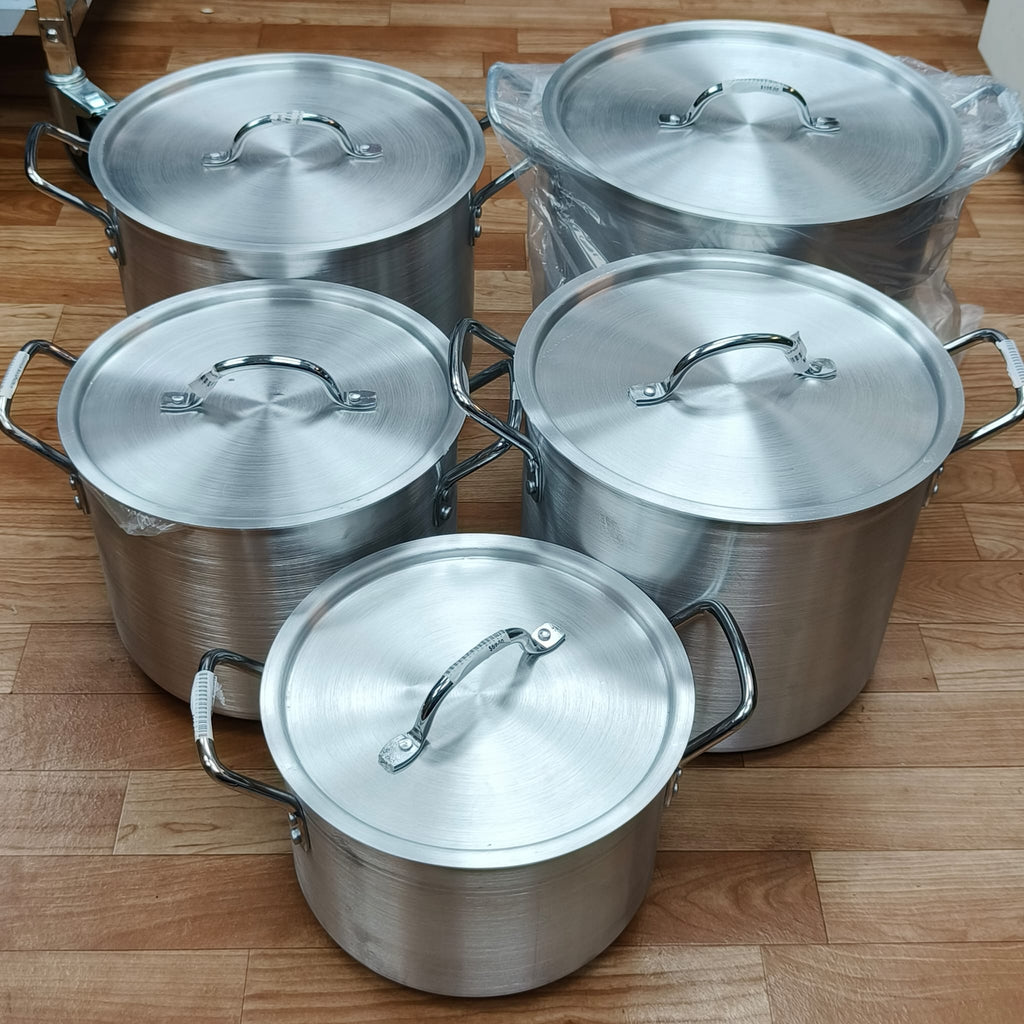 Aluminum stock pots